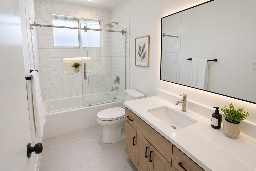 after bathroom remodeling in florida